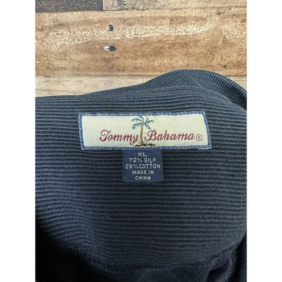 Tommy Bahama Men's Ribbed Polo Size X-Large - Picture 2 of 4
